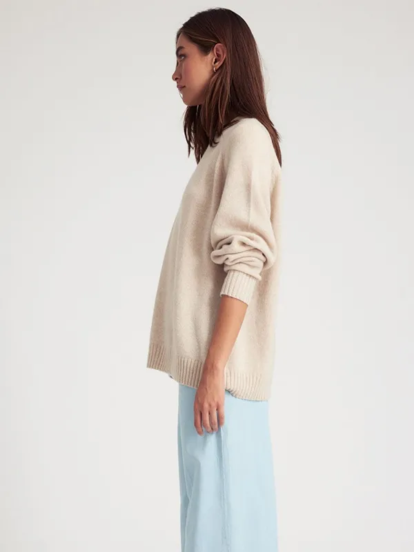 Crew-neck crew-neck sweater