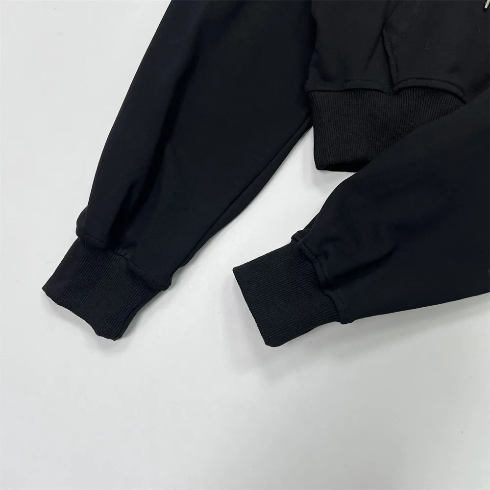 Custom FNJIA Hoodies women's casual solid color sweatshirts