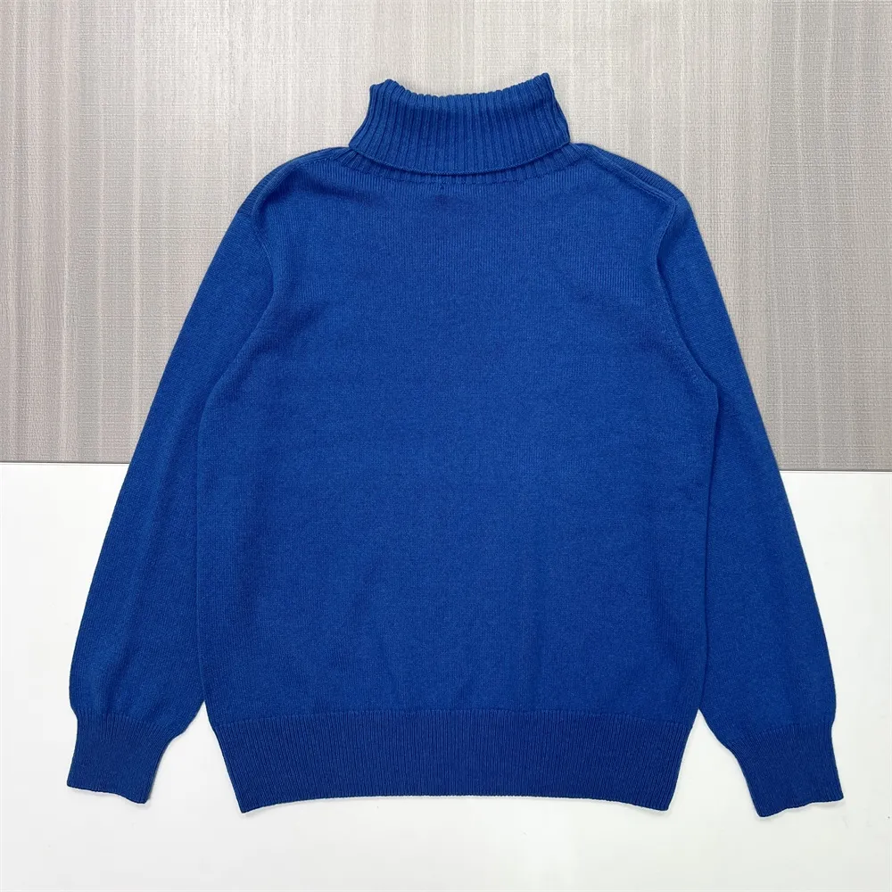 Custom FNJIA Turtleneck solid color women's sweater