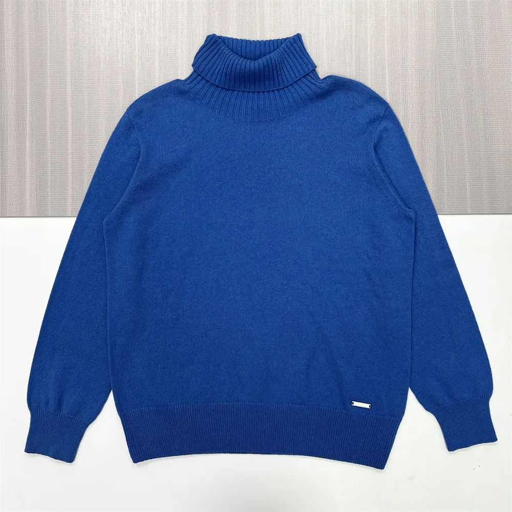 Custom FNJIA Turtleneck solid color women's sweater