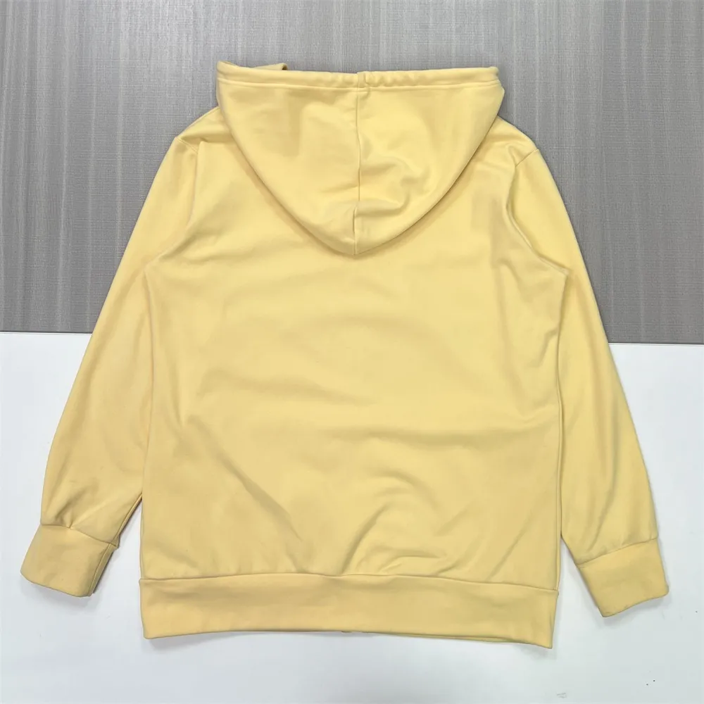Custom Zipper Cardigan Solid Color Design Pockets Women's hoodies