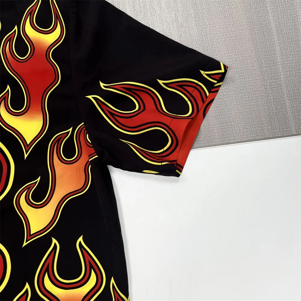 Cusotm Printting Shirt for Men Fashion Woven Tops