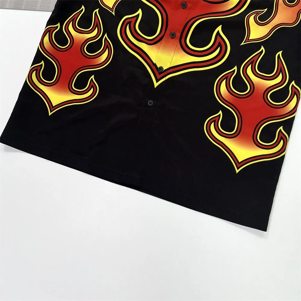 Cusotm Printting Shirt for Men Fashion Woven Tops
