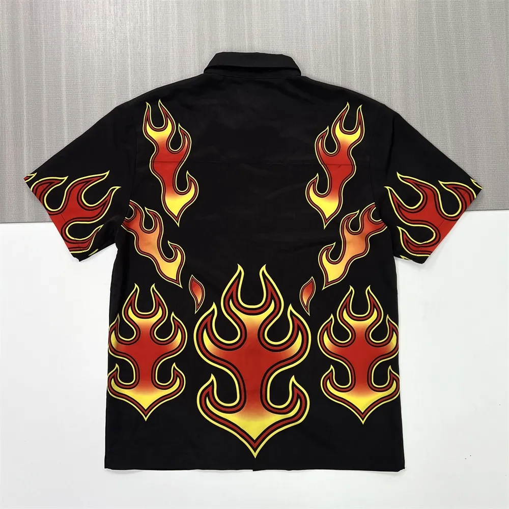Cusotm Printting Shirt for Men Fashion Woven Tops