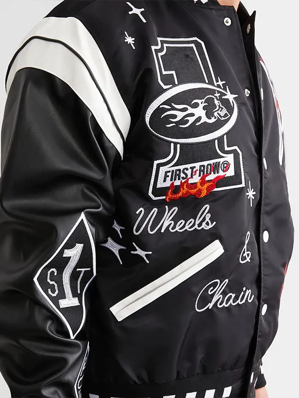 Men&rsquo;s Embroidery Patch Jacket