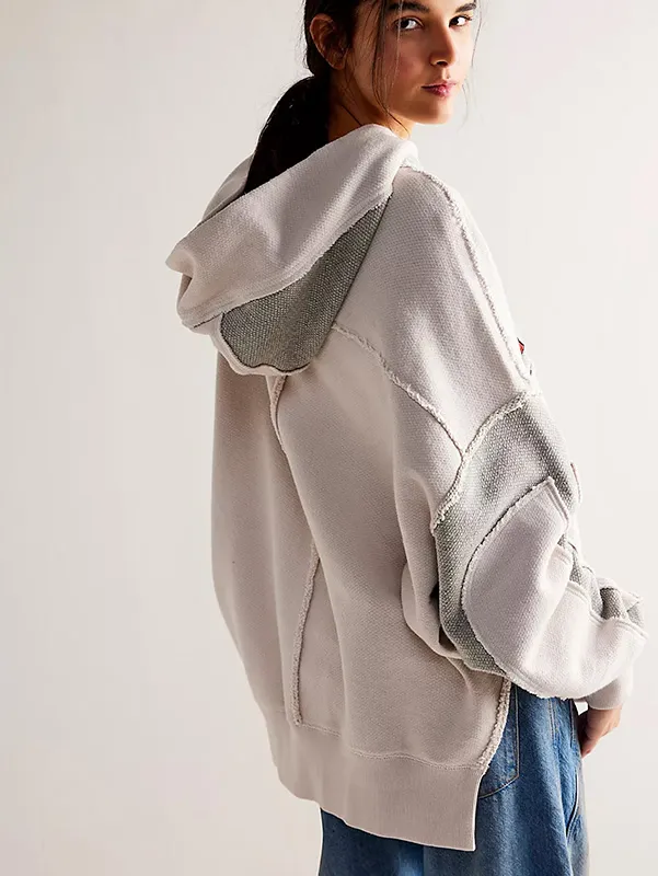 Women&rsquo;s Embroidery Oversized Hoodie