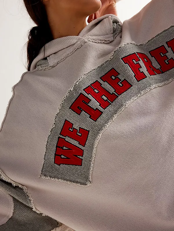 Women&rsquo;s Embroidery Oversized Hoodie