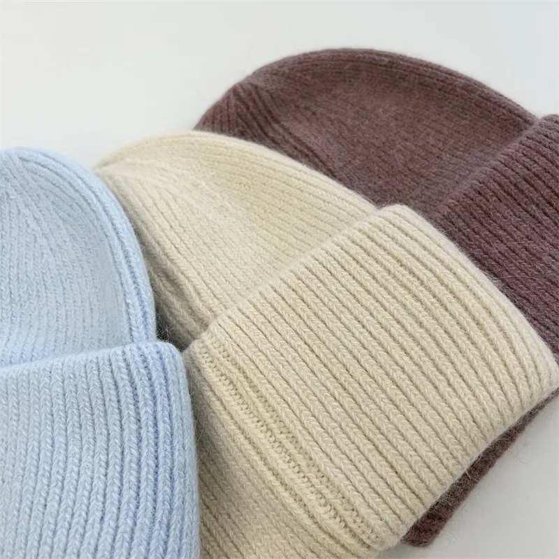 Pure color beanie