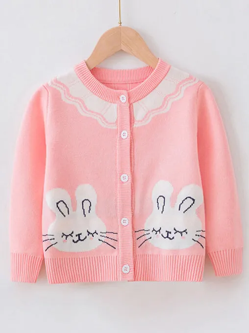 Pink cardigan for kids