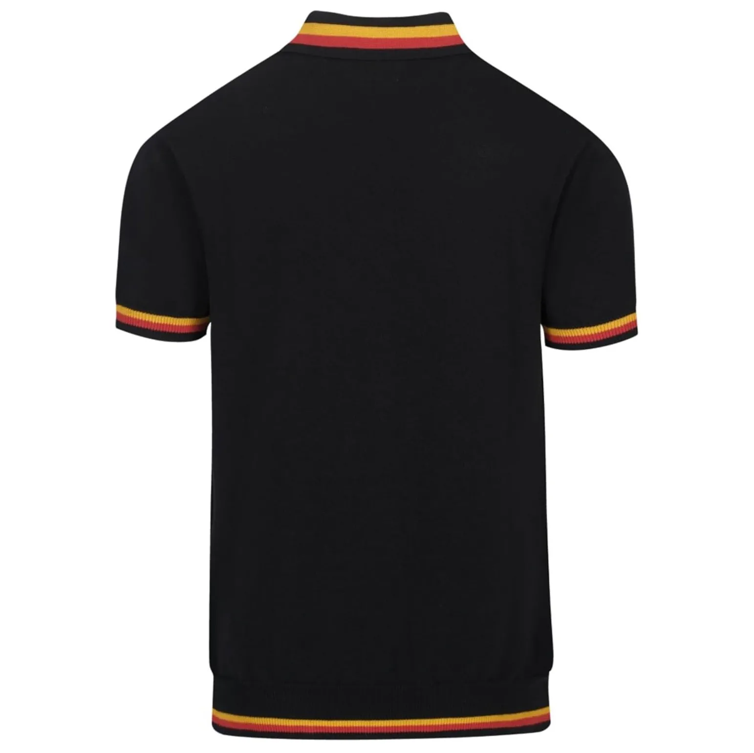 Customized Logo Solid Pattern Knitted Polo