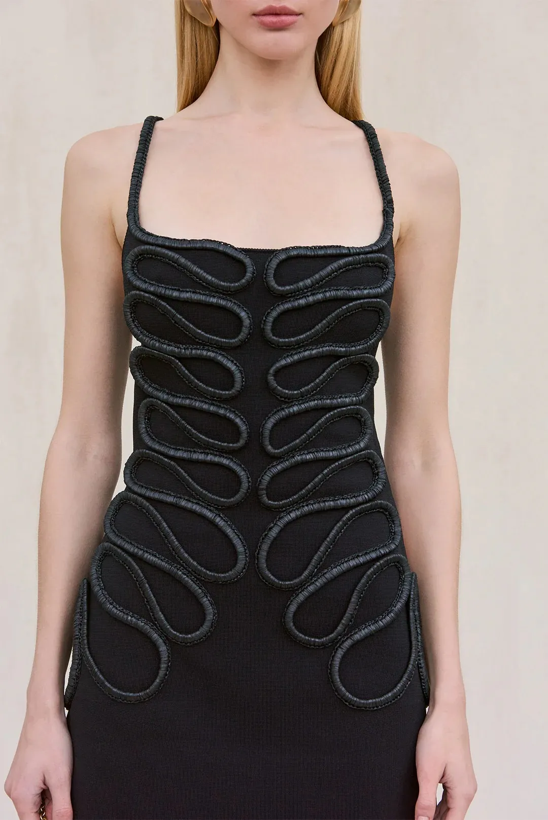 Custom New Design Knitted Mini Camisole Dresses