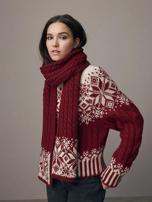 Custom FNJIA Women's 7GG Christmas Sweater
