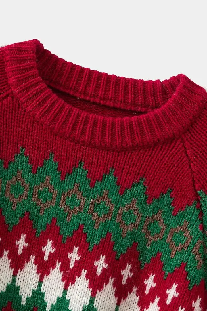 Custom FNJIA Fashin Holiday Casual Women's Sweater