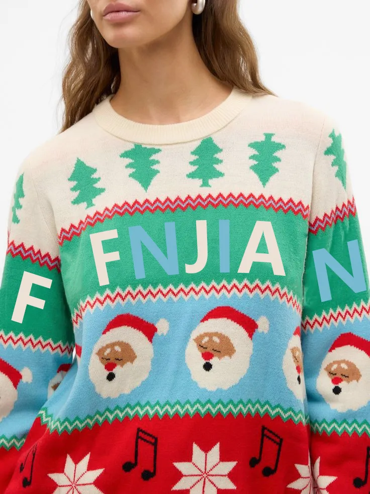 FNJIA Manufacturer Custom Christmas Sweater Low MOQ for your Brand