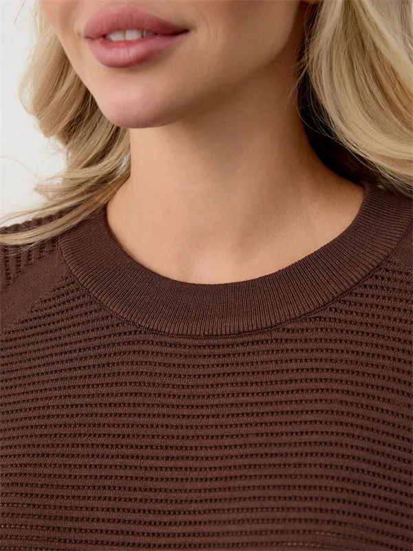 Customized women's solid-color knitted women's sweater