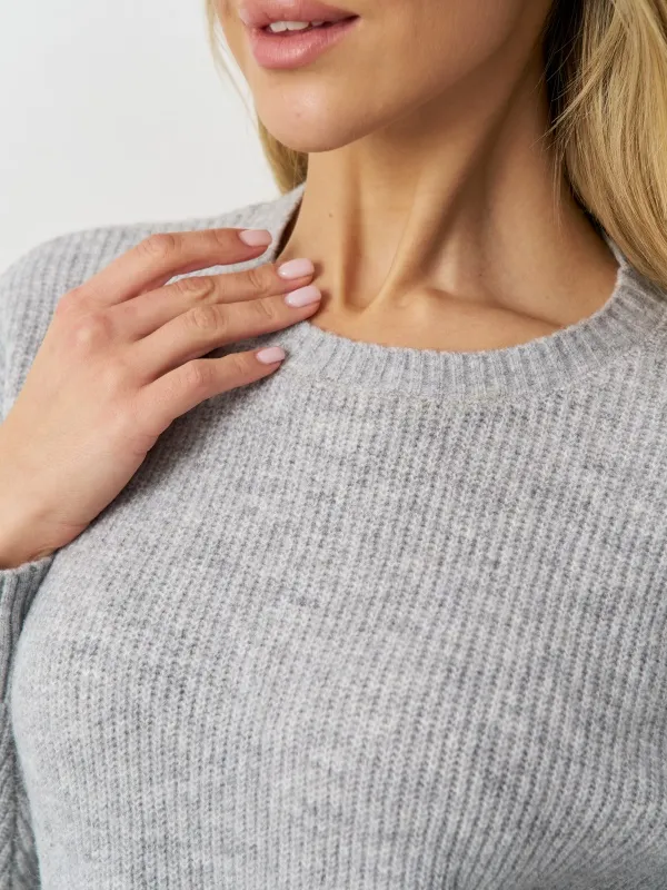 Custom FNJIA laces design full sleeves women's sweater
