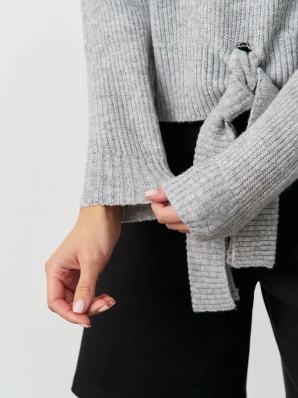 Custom FNJIA laces design full sleeves women's sweater