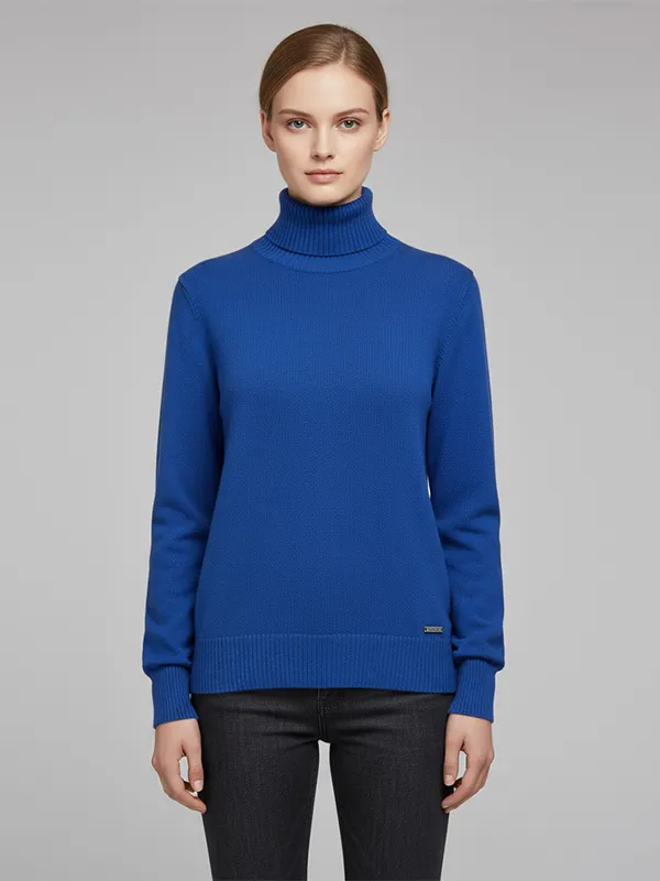 Custom FNJIA Turtleneck solid color women's sweater