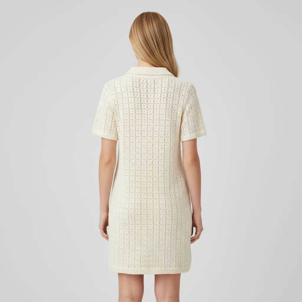 Custom FNJIA Women's Polo neck Mini Dresses