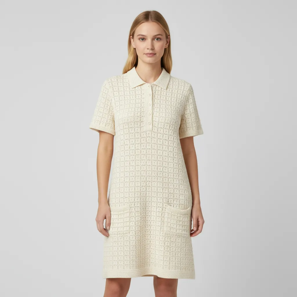 Custom FNJIA Women's Polo neck Mini Dresses