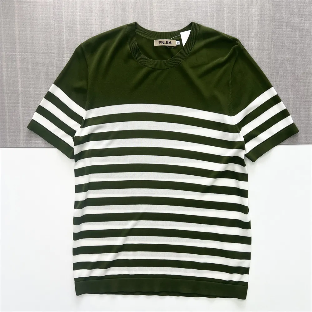 Knit T-Shirts Custom: Jacquard/QC-Checked, 100pcs+ Bulk, 30-Day Delivery
