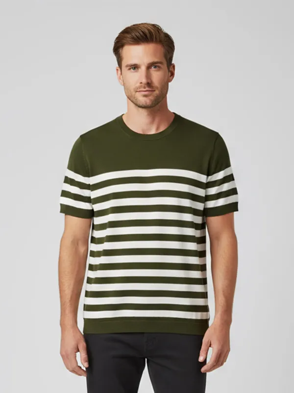 Knit T-Shirts Custom: Jacquard/QC-Checked, 100pcs+ Bulk, 30-Day Delivery