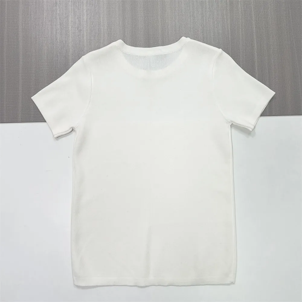 Custom Crew Neck T-Shirt: Short Sleeve, Puff Detail, Minimalist Design