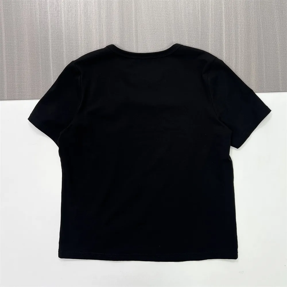 Custom Crew Neck T-Shirt: Short Sleeve, Slim Fit, Basic Essential Design