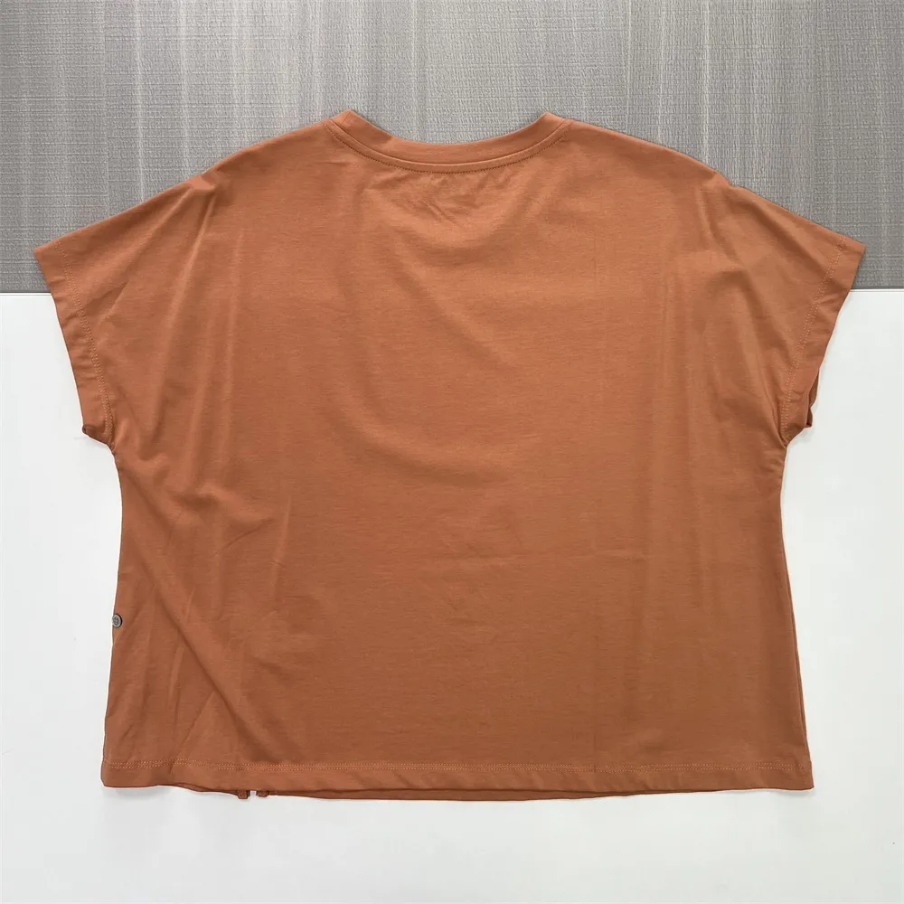 Customizable Graphic Print Knit T-Shirt: Crew Neck, Short Sleeve, Oversized Design