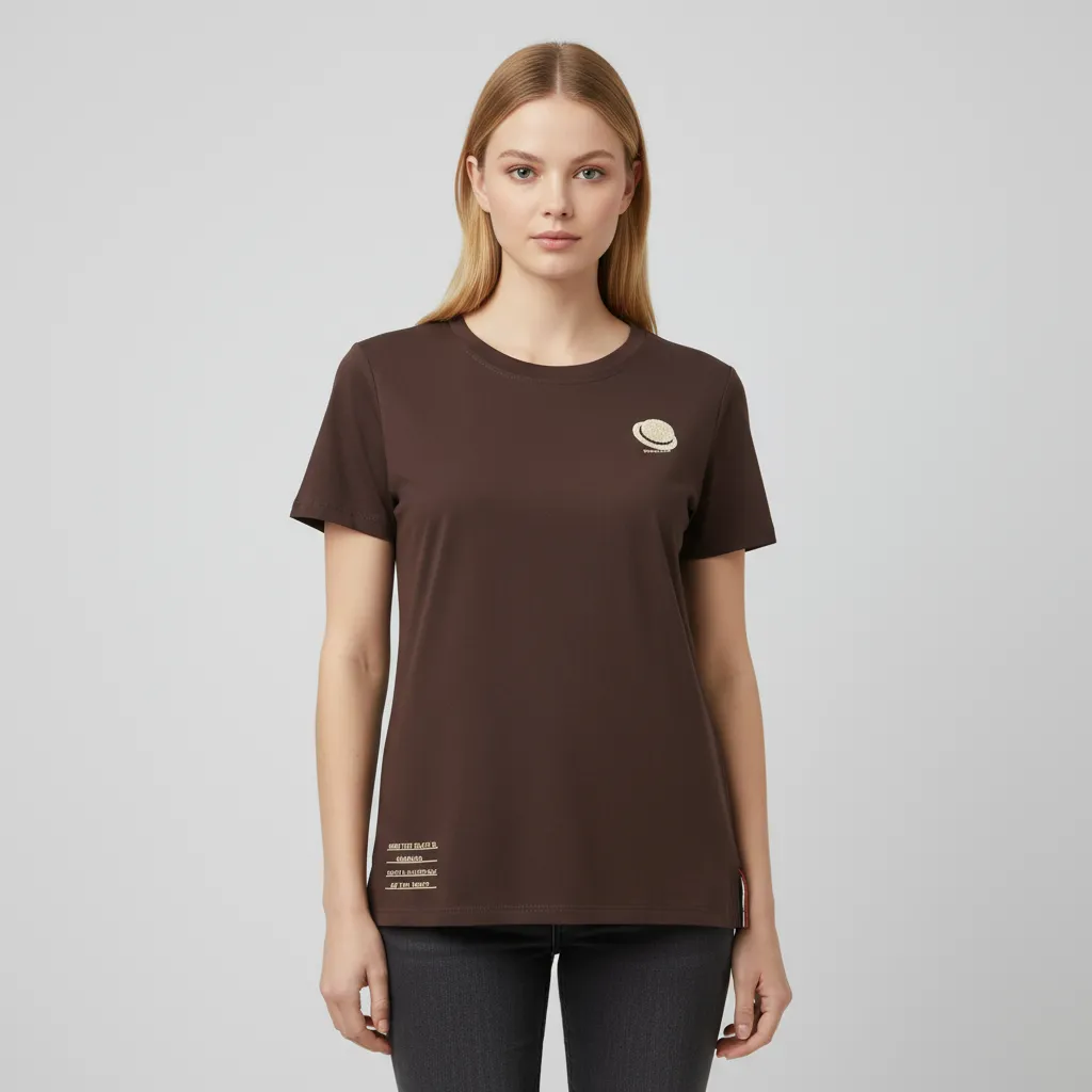 Customizable Beach Hat Graphic Knit T-Shirt: Crew Neck, Short Sleeve, Casual Design
