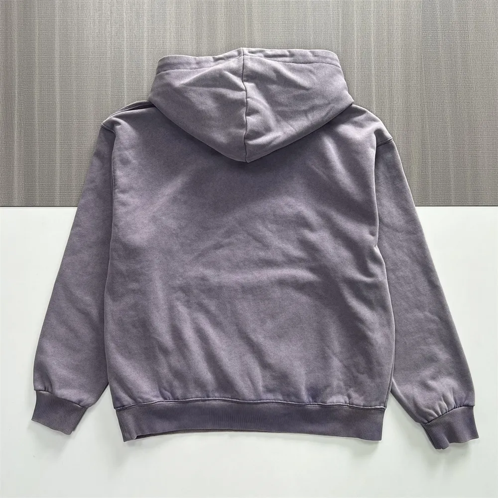Men's Gray Hoodie: FNJIA Custom Logo Print, Kangaroo Pocket, Casual Apparel