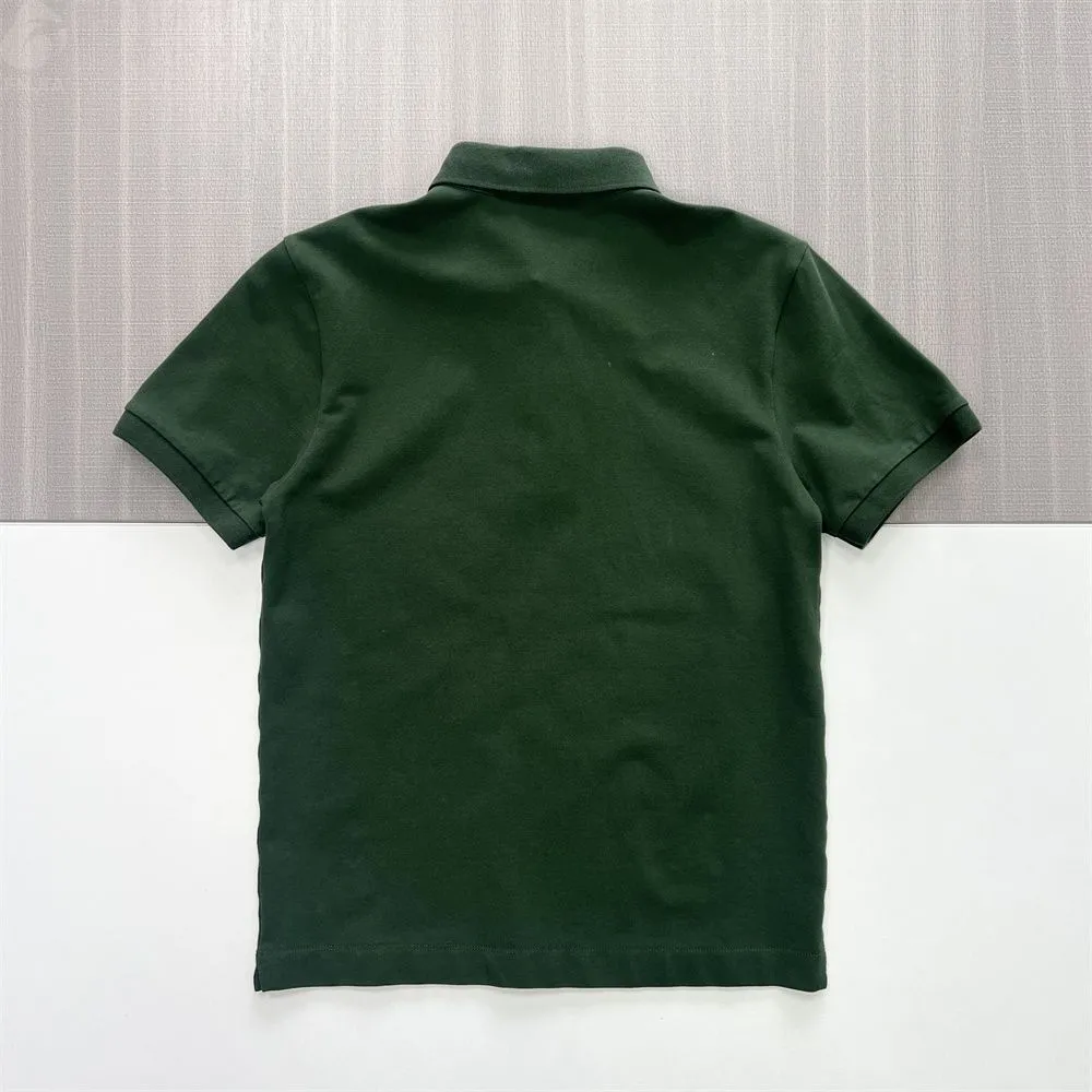 Men's Forest Green Embroidered Polo - FNJIA Custom Apparel Service