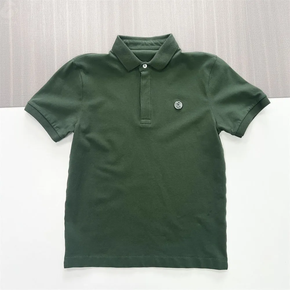 Men's Forest Green Embroidered Polo - FNJIA Custom Apparel Service