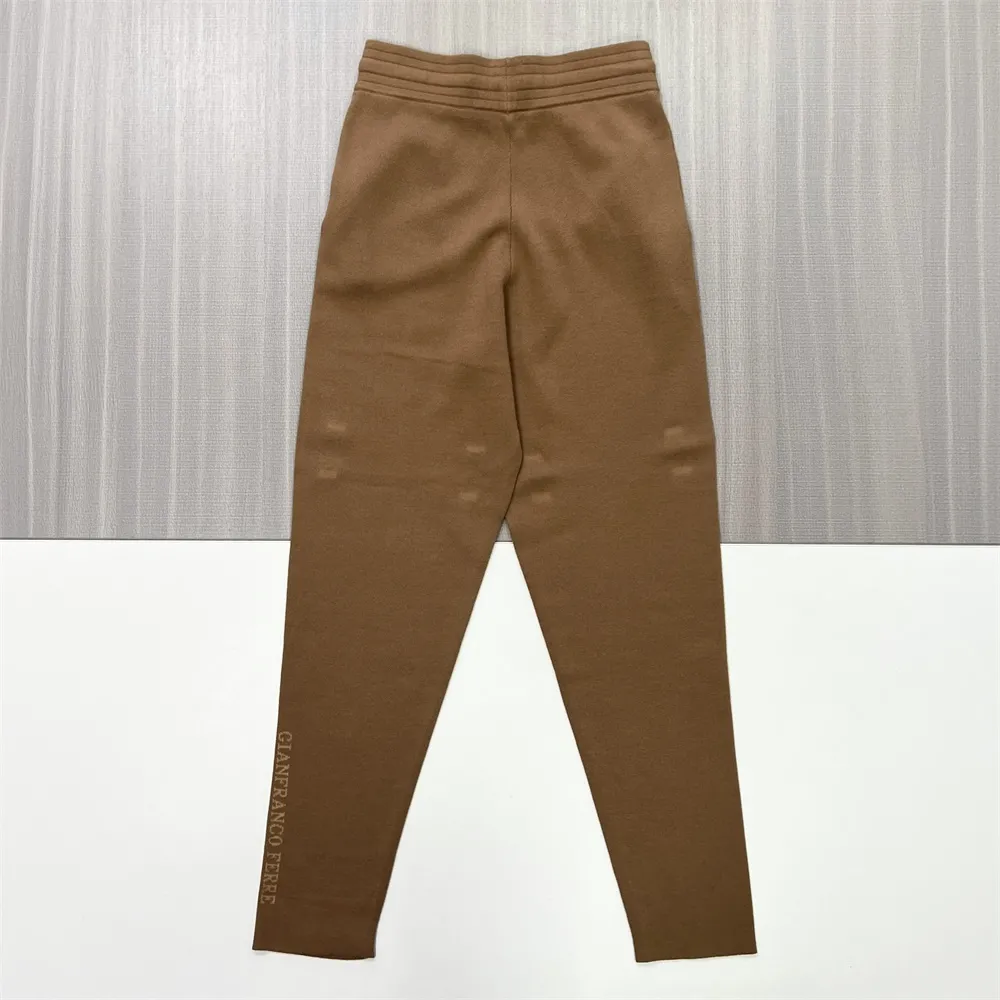 Women's Camel Hooded Poncho Top & Jogger Pants Set - Custom Luxury Loungewear Design