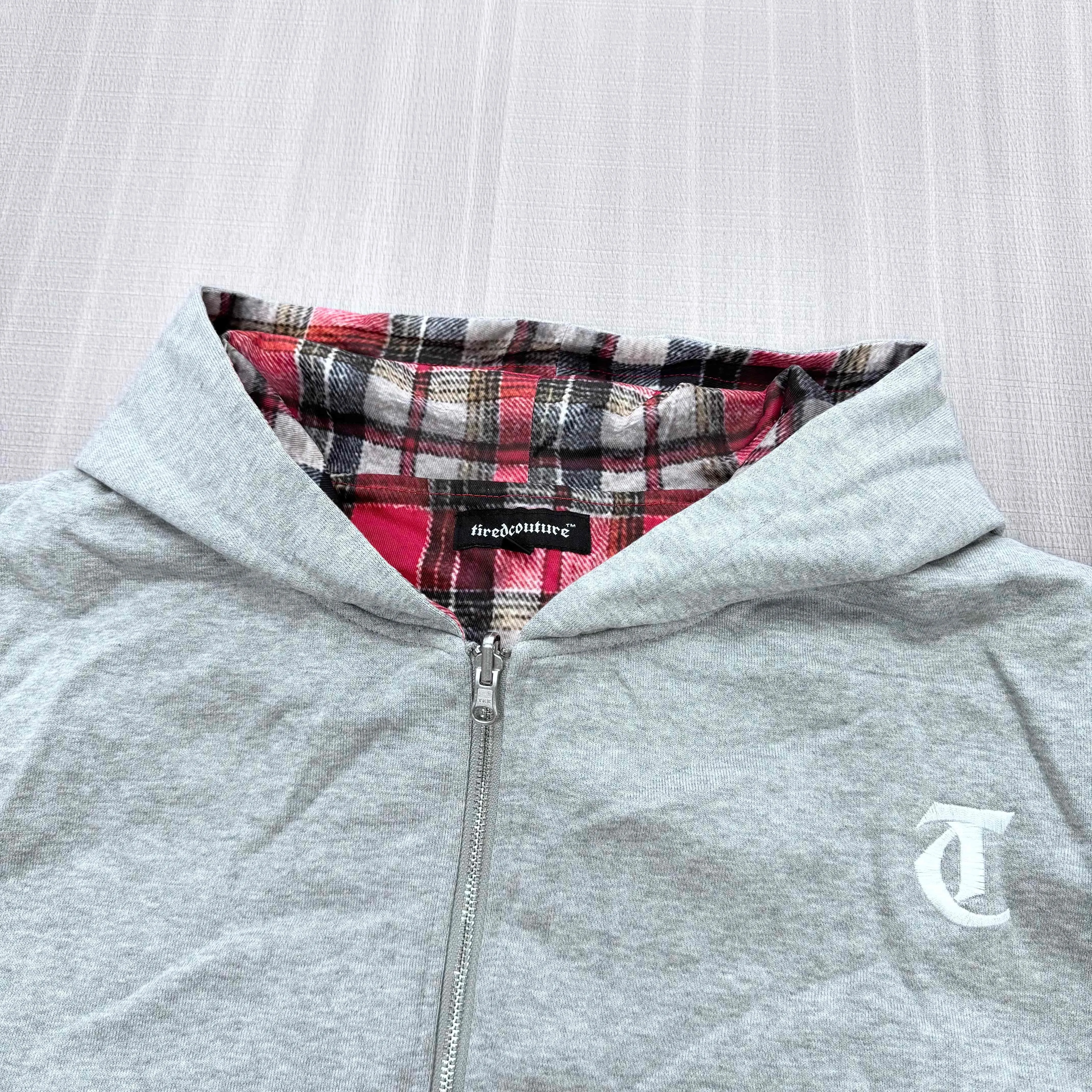 Men's Solid Color Zip-Up Hoodie, Loose Fit Casual Jacket