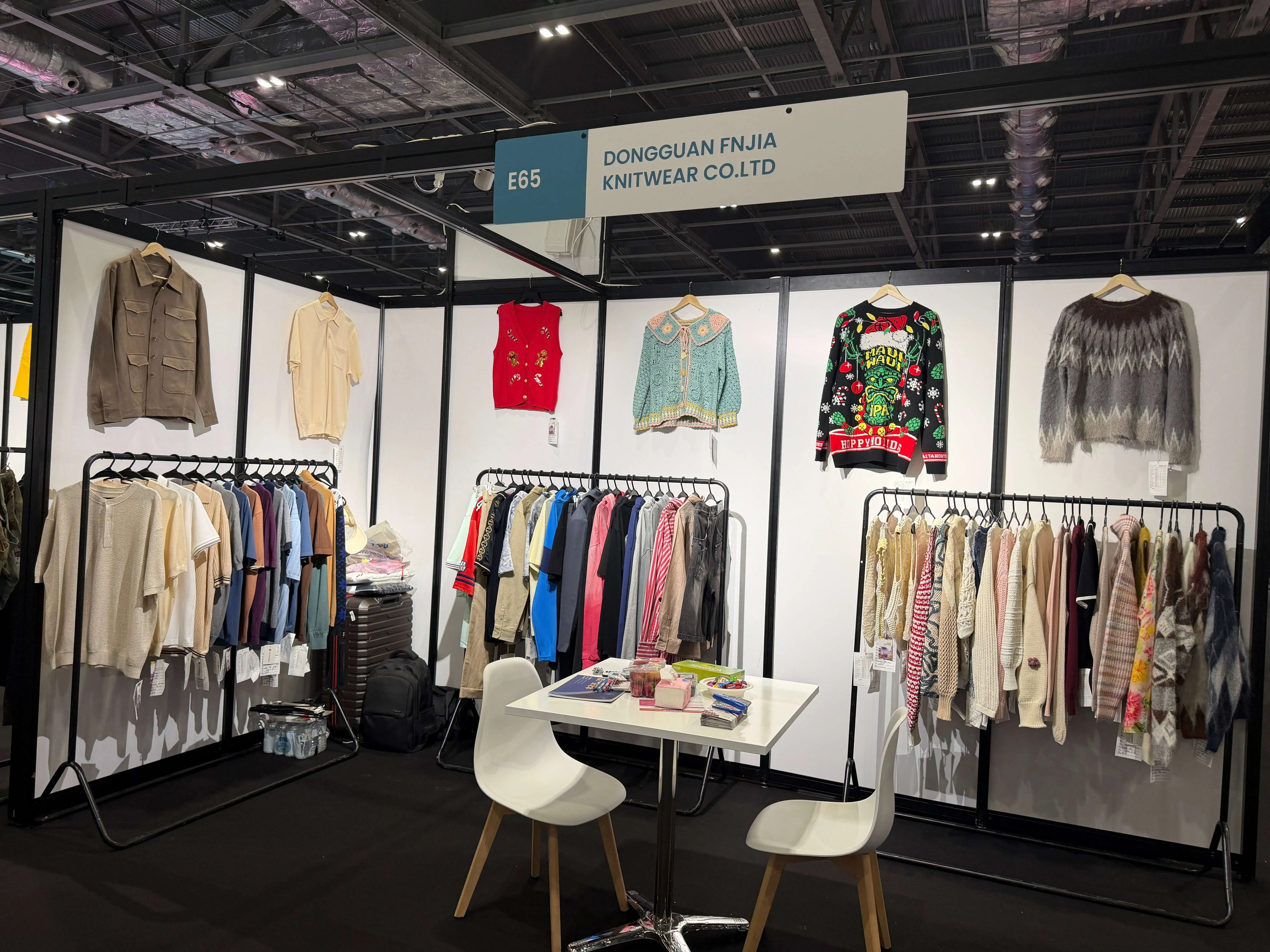 FNJIA Knitwear at Source Fashion London 2026 | Booth E65