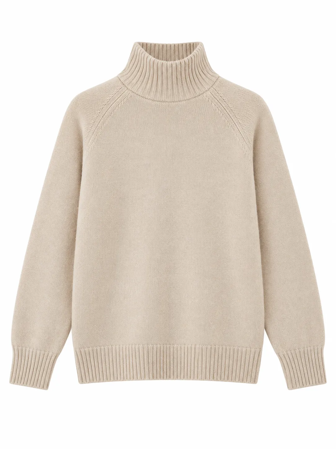 Custom Women Merino Wool Turtleneck Sweater | FNJA