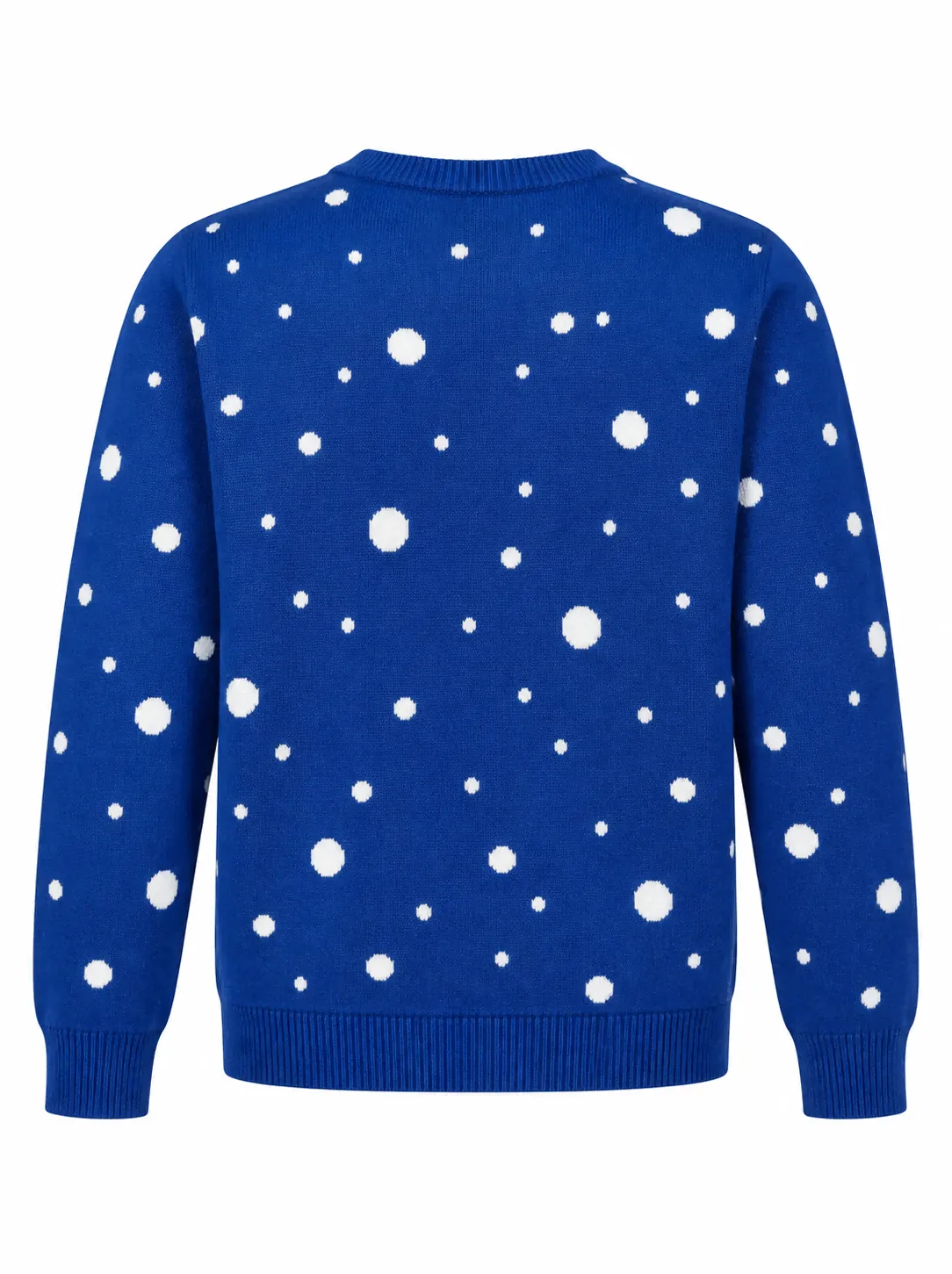 Custom Women Santa Crewneck Knit Sweater | FNJIA